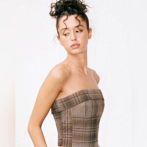 WITH JÉAN BROWN CORSET SIZE SMALL